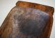 Antique Primitive Carved Wooden Dough Bowl; Old Hand - Hewn Country Trencher 1800s Primitives photo 1