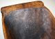 Antique Primitive Carved Wooden Dough Bowl; Old Hand - Hewn Country Trencher 1800s Primitives photo 2