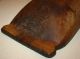Antique Primitive Carved Wooden Dough Bowl; Old Hand - Hewn Country Trencher 1800s Primitives photo 3