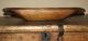 Antique Primitive Carved Wooden Dough Bowl; Old Hand - Hewn Country Trencher 1800s Primitives photo 5