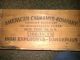 Antique Dovetail Dynamite Box Wooden American Cynamite Co New York Ny 1930~40s Primitives photo 2
