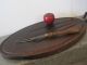 Antique 1800s Early Rare Plantation Wooden Treen Hickory Meat Carving Board Primitives photo 1