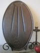 Antique 1800s Early Rare Plantation Wooden Treen Hickory Meat Carving Board Primitives photo 4