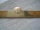Antique Brass And Boxwood Folding Ruler ~made In England~ Primitives photo 7