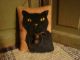 Primitive Halloween Black Cat Quilt Door Pillow ~ Folk Art Primitives photo 5