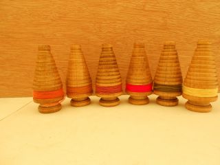 6 Christmas Tree Bobbins (59) photo
