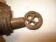 17th Century Iron Pocket Size Working Iron Padlock 1 Inches With Key Must See Primitives photo 2
