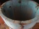 Great Robins Egg Blue Painted Wooden Bucket Primitives photo 3