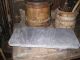 Olde Primitive Wood Buttr ' Y Table Riser - Dry Attic Patina Primitives photo 2