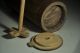 Very Good Condition Antique Staved Primitive Butter Churn Primitives photo 6