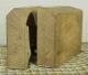 1800s Hand Carved Figural Sheep Butter Sugar Mold 2 Part Doweled Wood Folk Art Primitives photo 4