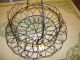 Primitive Antique Vintage Huge Old Wire Collapsible Egg Farm Gathering Basket Primitives photo 1