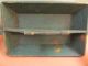 Primitive Antique Cutlery Tray_knife Box_pine_painted Tray_as Found Primitives photo 5