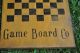 Ex Lg Mustard Wood Sign Olde Crow Game Board Co.  Country Primitive Folk Art Primitives photo 3