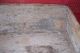 Large Antique Primitive Early Wooden Red Painted Wood Trencher Primitives photo 8