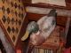 Antique Early Wooden Duck Hunting Decoy Old Paint Fishing Lodge Cabin Primitive Primitives photo 2