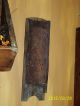 Very Early Grater Wood Base & Legs Punched Tin Old Nails Handmade Early 1800 ' S Primitives photo 1