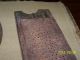 Very Early Grater Wood Base & Legs Punched Tin Old Nails Handmade Early 1800 ' S Primitives photo 6