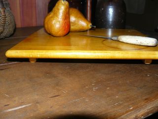 Old Wooden Bread Board Table Riser photo