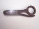 Antique Bullet Mold,  (pocket Size) Two 3/8 Inch Balls Withtool Handel Wrench Primitives photo 3