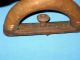 Antique/vtg Wooden/wood Sad Iron Replacement Handle With Cast Iron Spring Clip Primitives photo 3