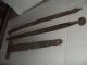 3pc 2 Hand Wrougt Iron New England Late 1800s 34 