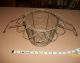 Antique Vtg Primitive 2 Handle French Folding Wire Egg Basket Country Primitives photo 3