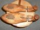 Antique Wooden Shoe Mold/strecher With Handle Pivotssee Primitives photo 7