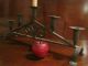 Antique 1700s Colonial Made Wrought Iron Candlesticks Candle Holders Folk Art Primitives photo 7