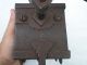 Rare Antique 1700 ' S Clamp - On Cast Iron American Primitive Coffee Grinder Mill Primitives photo 4