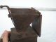 Rare Antique 1700 ' S Clamp - On Cast Iron American Primitive Coffee Grinder Mill Primitives photo 8