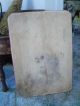 Vintage Large Wood Cutting Board - - Dough Board - - Barn Red Edges Primitives photo 1