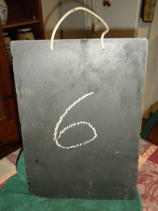 Antique Slate / Chalk Board photo