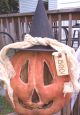 Primitive Halloween Grungy Lighted Jack O Lantern Primitives photo 2