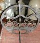 Antique & Unique Metal Hearts Hearth Cooking Game Rack Stand~ Primitives photo 5
