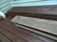 Rare 19th C Shaker Kneeling Bench Dry Old Putty Paint Untouched Primitives photo 5