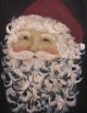 ~ Primitive ~ Hp Folk Art Santa ~ Christmas ~ Winter ~ Door Panel Primitives photo 1