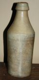 Antique Primitive Stoneware Beer Bottle 19th Century Signed Rochester,  Ny Quart Primitives photo 8