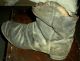 Antique Primitive Early1800s Leather Boot Shoe Found Massachusets Military? Vafo Primitives photo 4