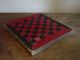 Great Old Antique 19c Painted Black & Red Gameboard Aafa Primitives photo 5
