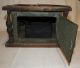 Antique 1880s Primitive Pierced Tin And Wood Foot Warmer 19th Century Carriage Primitives photo 1
