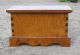 Tiger Maple Blanket Chest - - - - Miniature Boxes photo 1