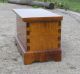 Tiger Maple Blanket Chest - - - - Miniature Boxes photo 6