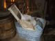Olde Primitive/antiquewheeling Dura - Zinc Alloy Bucket Laundry Gathering Primitives photo 4