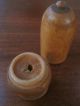Antique 1800 Shaker New England Wooden Sewing Needle Case Etui - Thimble Holder Primitives photo 11