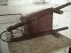 Antique Childs Red Wheelbarrow / Old Paint Primitives photo 4