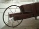 Antique Childs Red Wheelbarrow / Old Paint Primitives photo 6