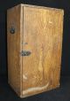 Antique Mid - 19thc Folk Art Grain Painted Desk Cupboard Fitted Interior,  Drawers Primitives photo 1