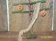 Primitive Fall/ Halloween Faux Feather Tree With Pumpkin Ornies Primitives photo 4