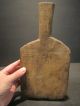 19th C Primitive Country Antique Wooden Bread Cutting Board Rural Woodenware Primitives photo 2